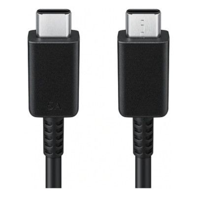 Дата кабель USB-C to USB-C 1.0m 5A black Samsung (EP-DN975BBRGRU) | Зображення 1