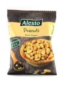 Горіхи мигдаль солоний обсмажений Alesto Almonds, 150 г, Німеччина, не гіркий