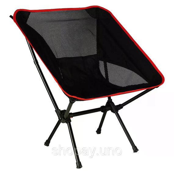 Раскладной компактный стул KingCamp 56×60.5×65.5 см красный | Зображення 2