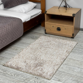 Килимок для ванної 60*100см Comfort коричневий поліестер Дариана