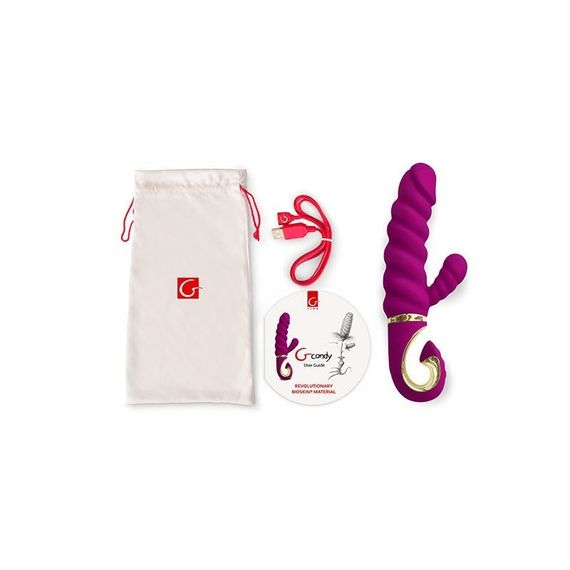 Вибратор кролик рельефный Gcandy sexstyle | Зображення 3