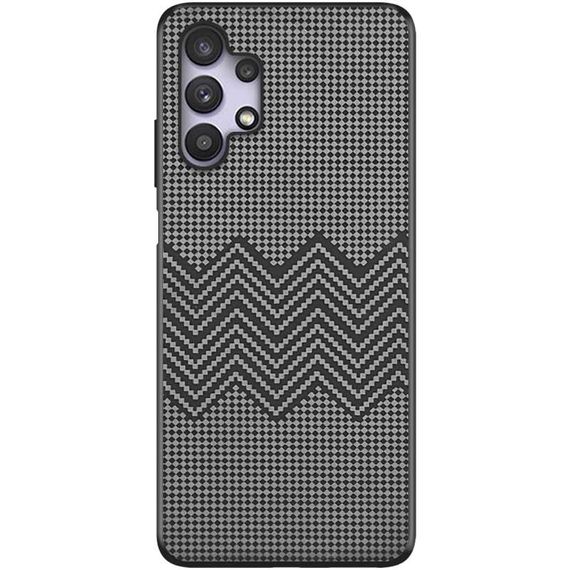Чохол TPU+PC Grid для Samsung Galaxy A32 4G Wave