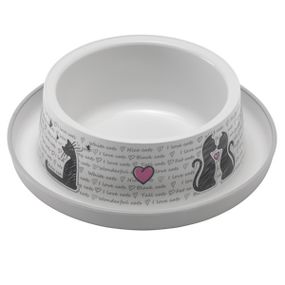 Moderna Trendy Dinner миска для котів та собак, 350 мл, біла