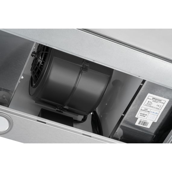 Вытяжка кухонная GRANADO Alcoba 1614-1200 inox black glass (GCH916471) | Зображення 2