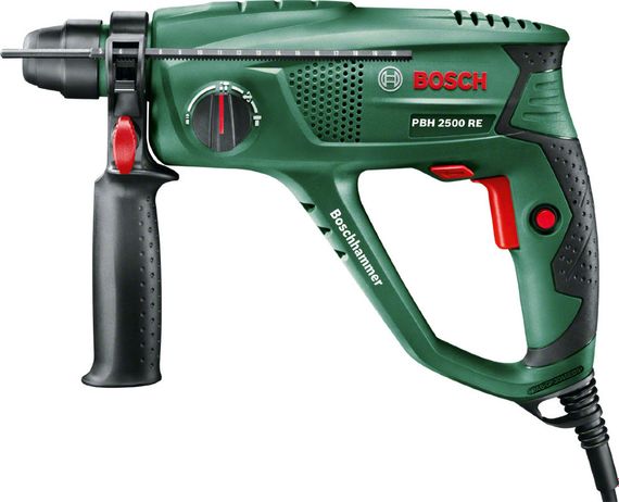 Перфоратор Bosch PBH 2500 RE, 600Вт, 1.9 Дж, 2.2кг (0.603.344.421)