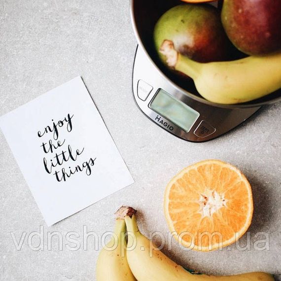 Ваги кухонні з цифровим екраном MAGIO MG-691 до 5кг, Кухонні ваги з хорошою точністю PY-38 | Зображення 4