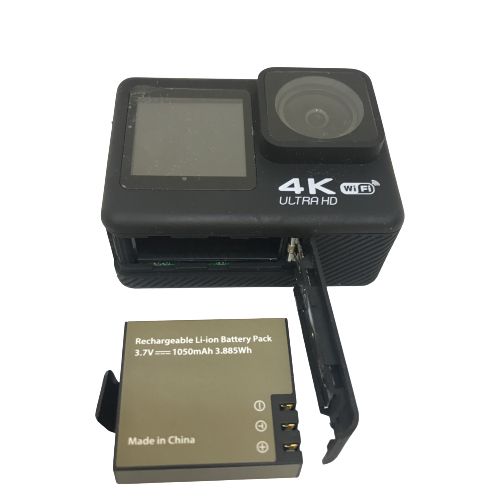 Видеокамера XPROTWIN с двумя дисплеями 4K экшн камера с 4K съемкой + Монопод в комплекте! (e607b6-58_12_twin) | Зображення 5