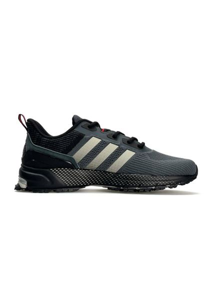 Чоловічі кросівки Marathon Pro+ Grey Black текстиль  весна / лето / осень A3621