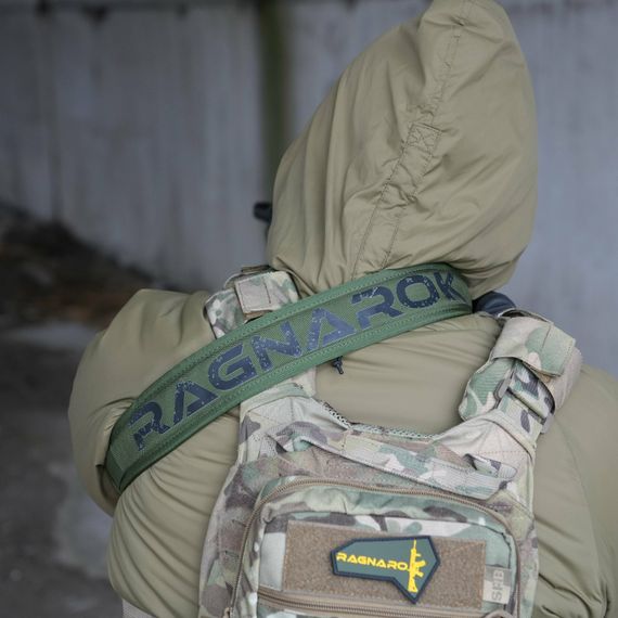 Збройовий ремінь RAGNAROK "KRAKEN" Gen.2 Carbine (Триточковий) Олива | Зображення 3