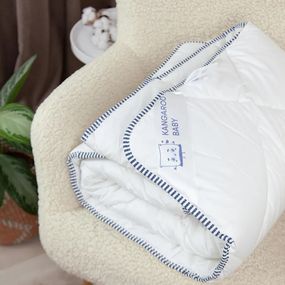 Ковдра дитяча ТЕП Kangaroo baby 1-04105-00000 105х140 см біла