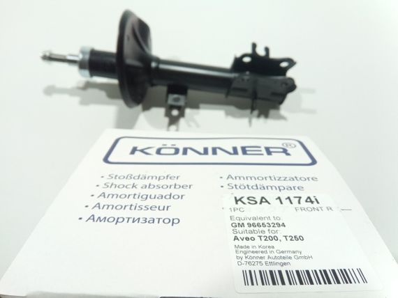 Амортизатор Aveo передн., Konner правий (олія) (KSA-1174i) (96586888) | Зображення 2