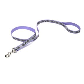 Повідець світловідбивний для собак Coastal Lazer Brite Reflective Leash, 1.2 м х 1.6 см, фіолетовий
