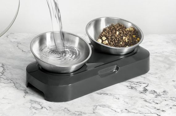 Миска подвійна на підставці Lapka, 2 х 480 мл | Зображення 2