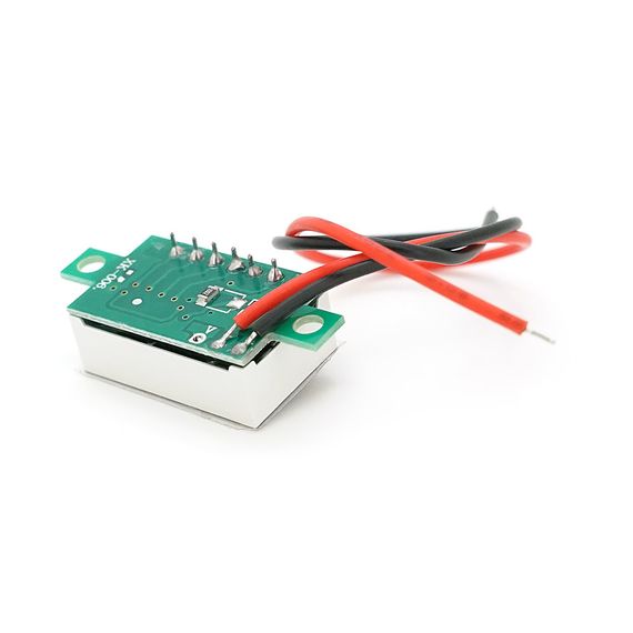 Цифровой вольтметр XH-B103 DC 0-30B влагозащищенный IP65 | Зображення 2