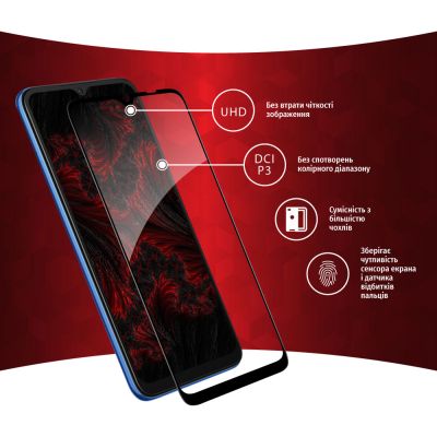 Стекло защитное Intaleo Full Glue Xiaomi Redmi 10A (1283126537813) | Зображення 2