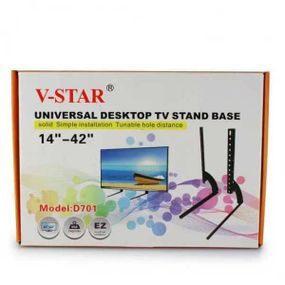 Кронштейн настільний для тв 14"-42" V-Star D701 Чорний