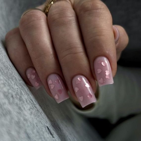 Топ Valeri Love Is... Pink Top (прозорий) без липкого шару 12мл | Зображення 1