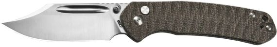 Ніж CJRB Bowie Pyrite AR-SFII Micarta OD Green