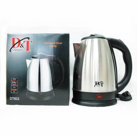 Чайник електричний з нержавіючої сталі DOMOTEC DT-803