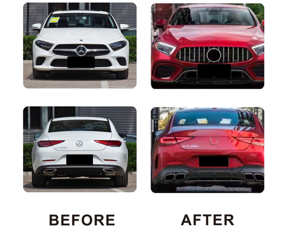 Комплект обвісів AMG GTS63 для Mercedes CLS C257 2018- рр