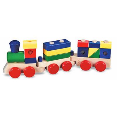 Розвиваюча іграшка Melissa&amp;Doug Поезд из кубиков (MD572) | Зображення 1