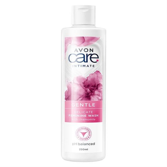 Нежное очищающее средство для женской интимной гигиены Avon Care с экстрактом ромашки 250мл