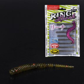 Слаги 2" съедобные искусственные LJ Лаки Джон Pro Series KING LEECH 140152-PA03