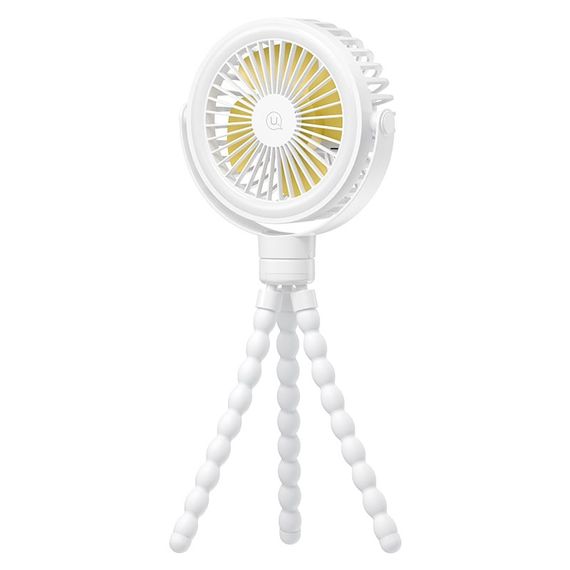 Портативний вентилятор Usams ZB289 Baby Stroller fan 2000mAh White