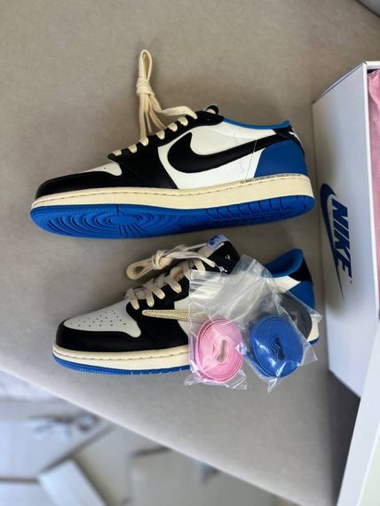 Кросівки Nike air Jordan 1 Low Fragment x Travis Scott ob429 | Зображення 3