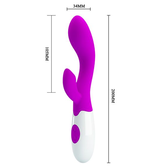 Вибратор - Pretty Love Brighty Vibrator Purple Sex Aura | Зображення 6