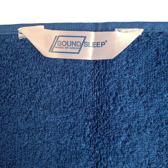 Полотенце SoundSleep Inspire махровое 50х90 см 500г темно-синее (2800004645386) | Зображення 7