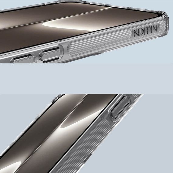 TPU чохол Nillkin Nature Pro Series для Apple iPhone 16e (6.1") Безбарвний (прозорий) | Зображення 5