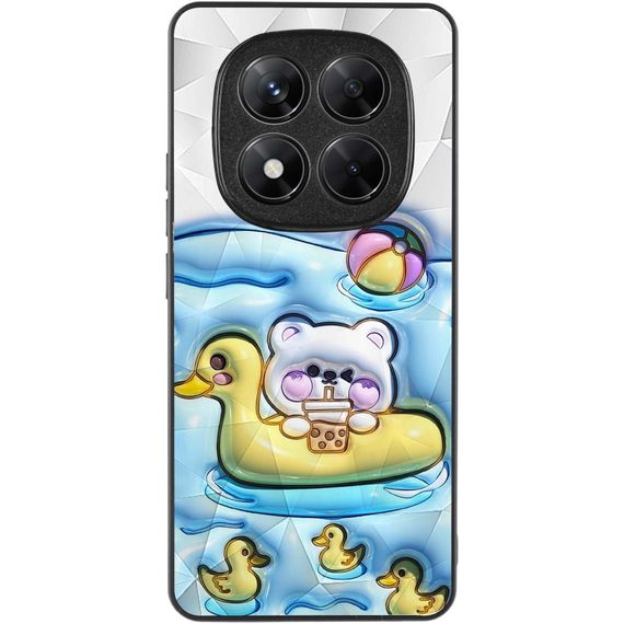 TPU+PC чохол Prisma Fluffie для Xiaomi Redmi Note 14 Pro 5G Ducklings | Зображення 1