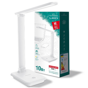 Лампа настільна LED 10W 3000-6500К 220V TLTF-009W Titanum
