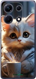 Чохол на Infinix Note 30 Білий кіт "5646u-3138-2448"