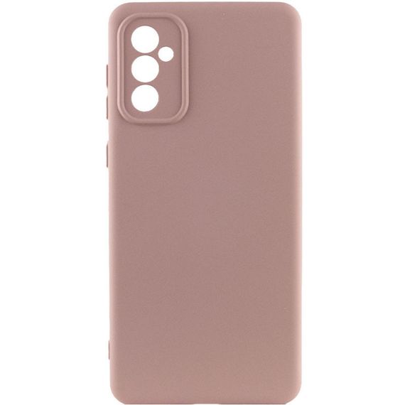 Чохол TPU GETMAN Liquid Silk Full Camera для Samsung Galaxy A56 5G Рожевий / Pink Sand