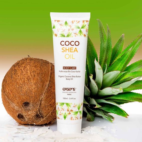 Олія для тіла Exsens Coco Shea Oil, кокос і олія ши, 100 мл