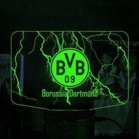 Акриловый светильник-ночник Borussia зеленый tty-n002271