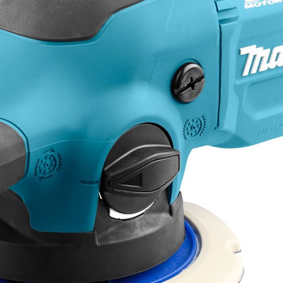 Шліфмашина полірувальна 2-х режимна акумуляторна Makita DPO600Z (150 мм, 1600-6800 хв-1, BL, LXT, без акумуляторів та зарядного пристрою) | Зображення 6