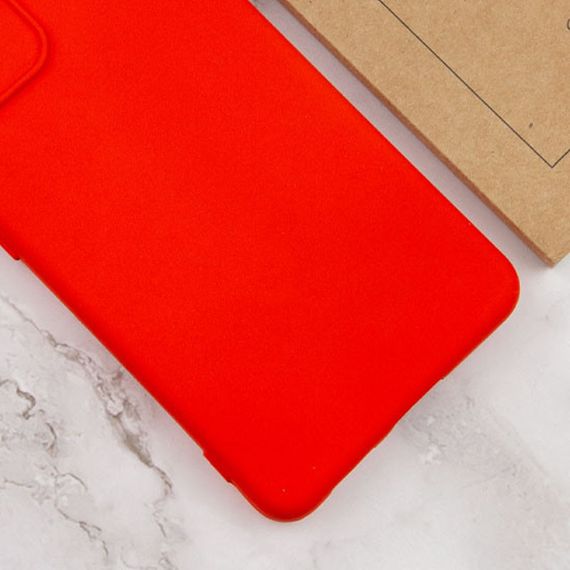 Чехол Silicone Cover Lakshmi Full Camera (A) для Xiaomi Redmi 12 Full camera, Червоний / Red, ТПУ (термопластичний поліуретан) | Зображення 3