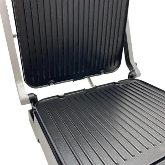 Гриль электрический прижимной Zepline 3500W со съемными пластинами контактный | Зображення 5