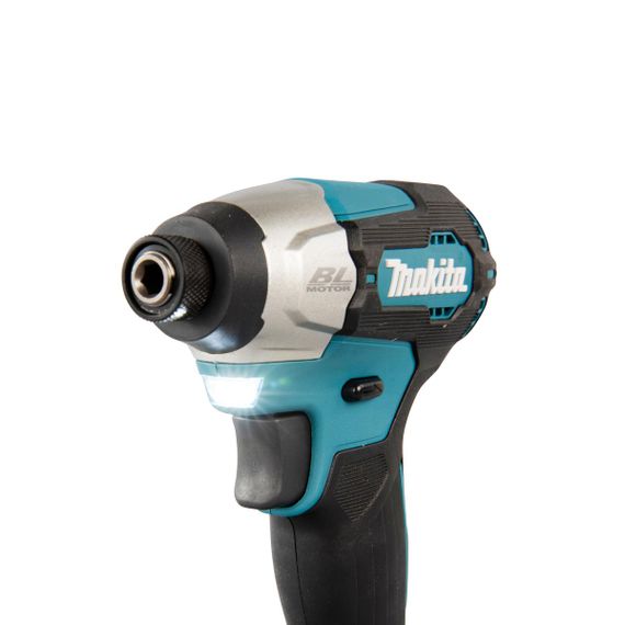 Винтоверт импульсный аккумуляторный Makita DTD157Z (140 Нм, 1/4", BL, LXT, без аккумуляторов и зарядного устройства) | Зображення 2