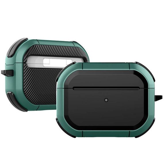 Футляр протиударний Black ed. для навушників Airpods Pro Apple Green