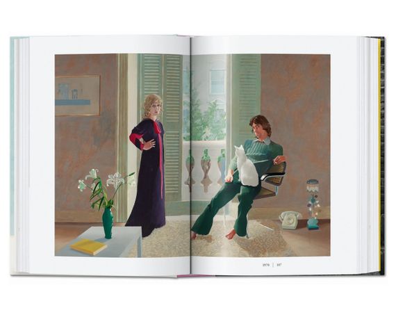 Книга найкращі сучасні художники живопис Девіда Хокни David Hockney: A Chronology. 40th Ed книги про мистецтво | Зображення 2