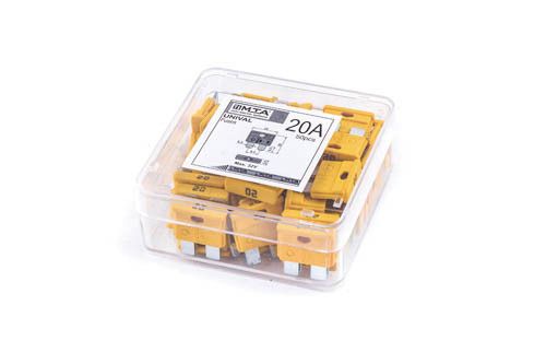 Запобіжники (плоскі євро 20 А) (50 шт.) MTA GE-201