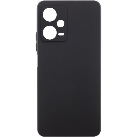 Чохол Silicone Cover Ummi Lakshmi Full Camera (AA) для Xiaomi Redmi Note 12 Pro 5G Чорний / Black