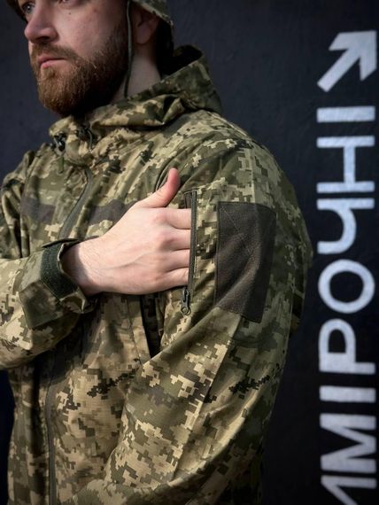 Військовий Комплект Джогер 3 в 1 Піксель Куртка + Штани +Футболка Джерсі мм14 | Зображення 2