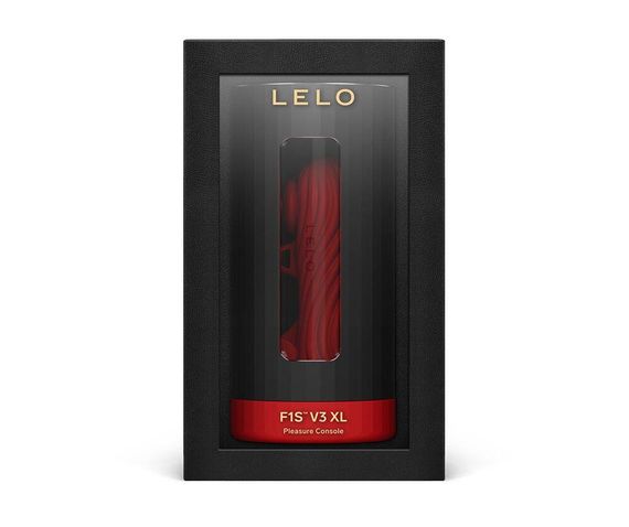Смарт-мастурбатор LELO F1S V3 XL Red, збільшений, 2 мотори, 8 режимів, стимуляція звуковими хвилями Sex Aura | Зображення 3