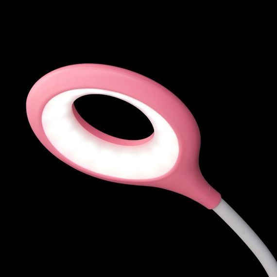 Настольная лампа на батарейках с USB LED SL-88 5W Pink | Зображення 4