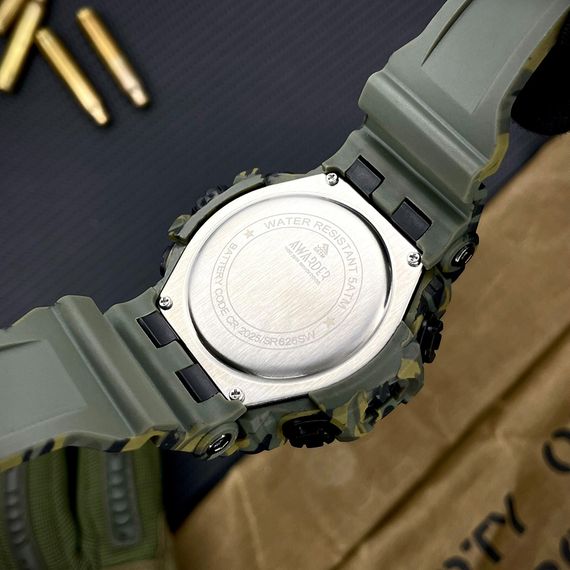 Чоловічий годинник Awarder 001 Тризуб золото Camo Green | Зображення 2